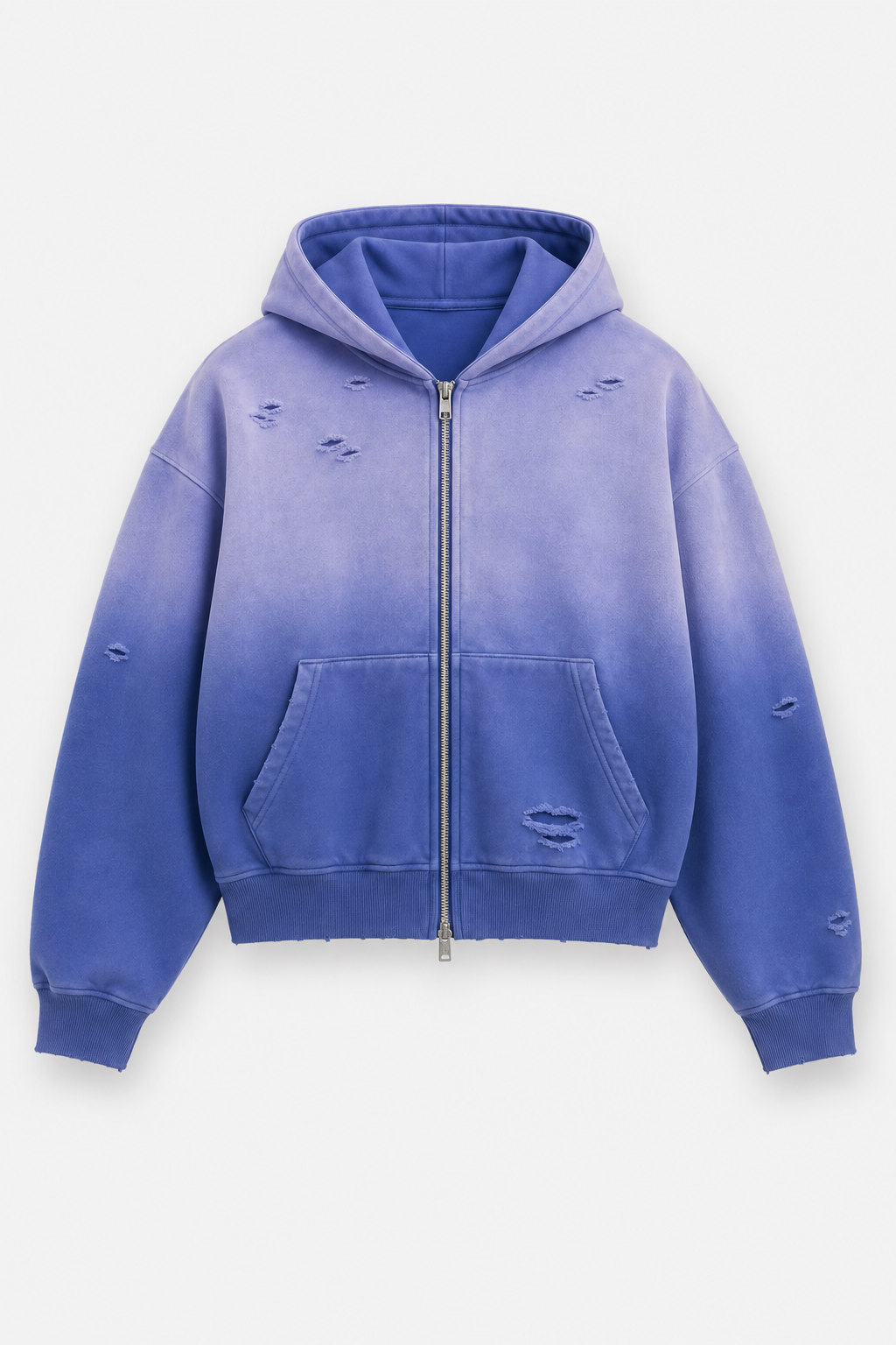Distressed Washed Essential Hoodie (Pick Color)