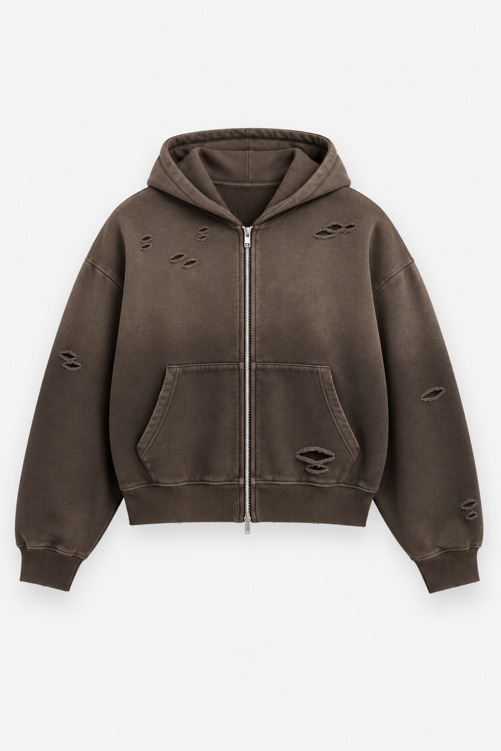 Distressed Washed Essential Hoodie (Pick Color)