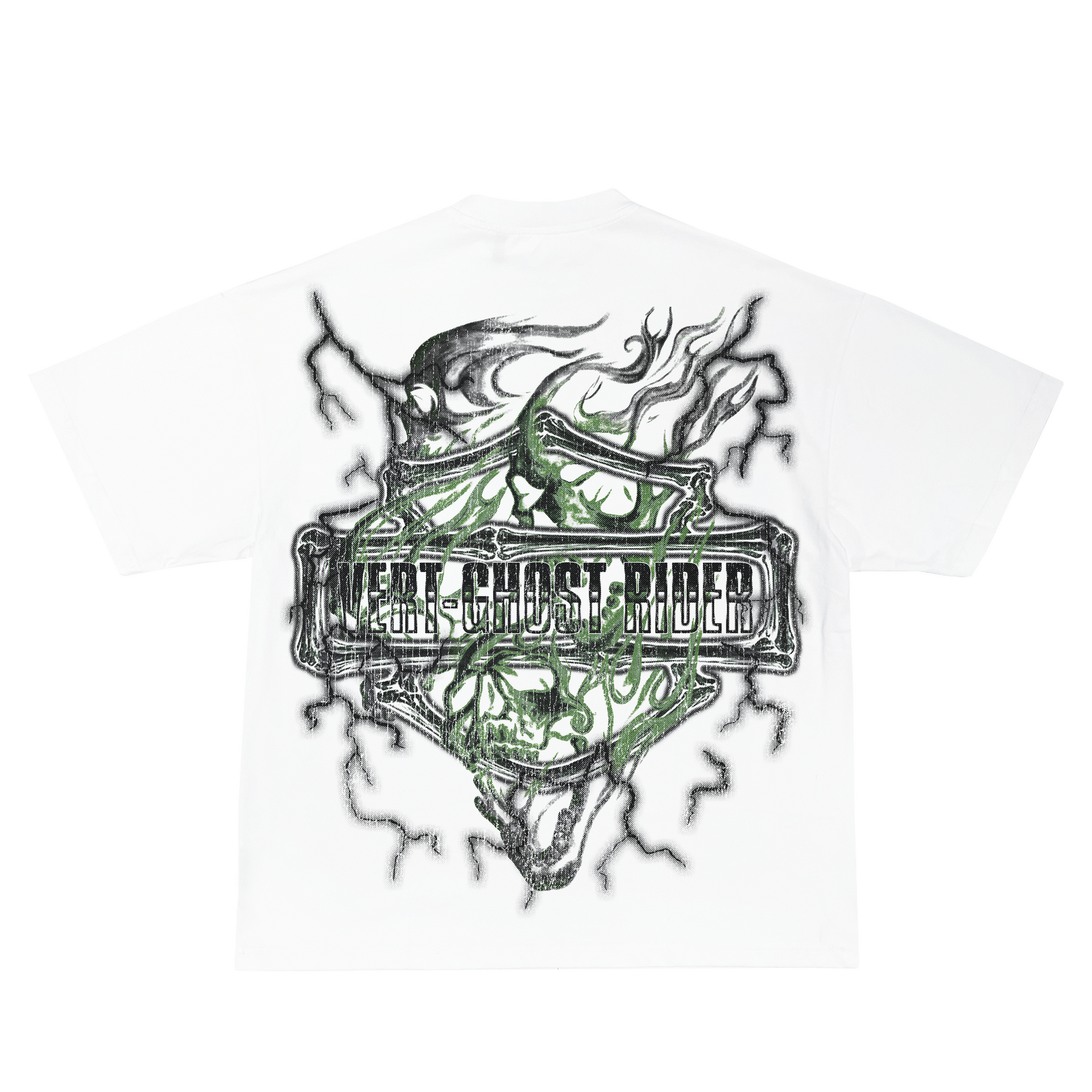 GREEN SKULL SHIRT