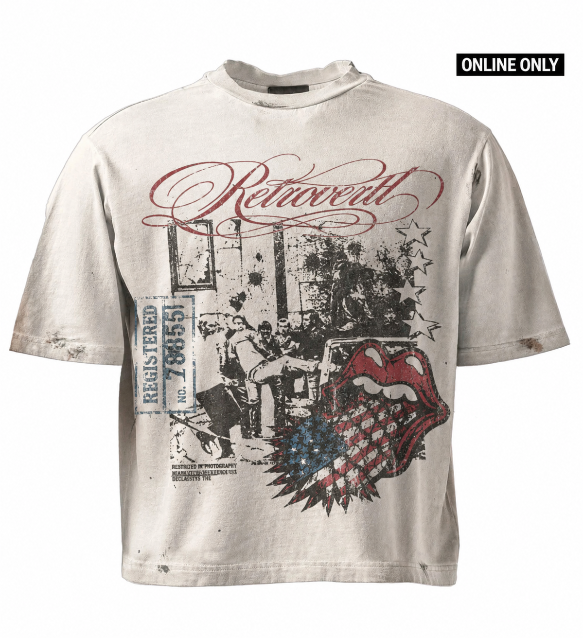Rolling Stone Script T Shirt