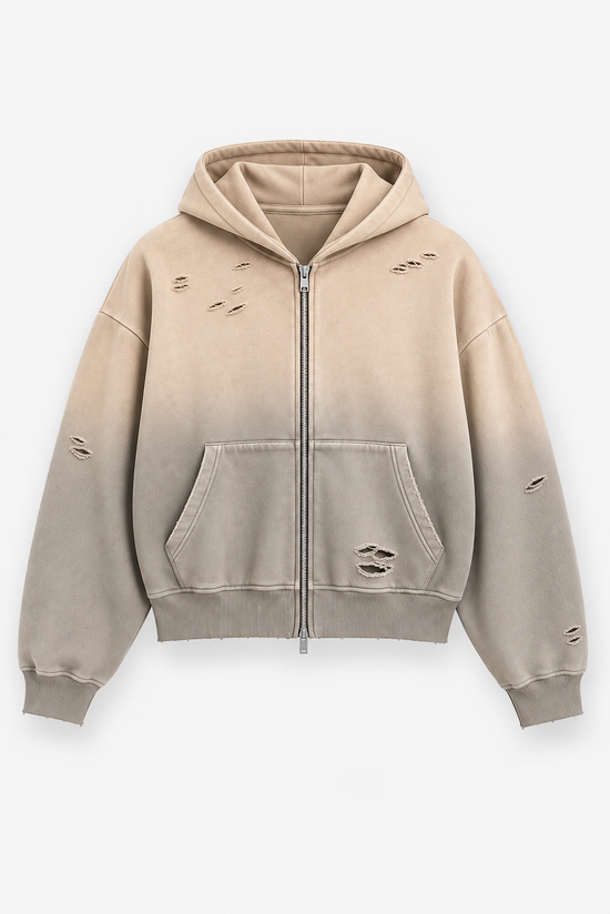 Distressed Washed Essential Hoodie (Pick Color)