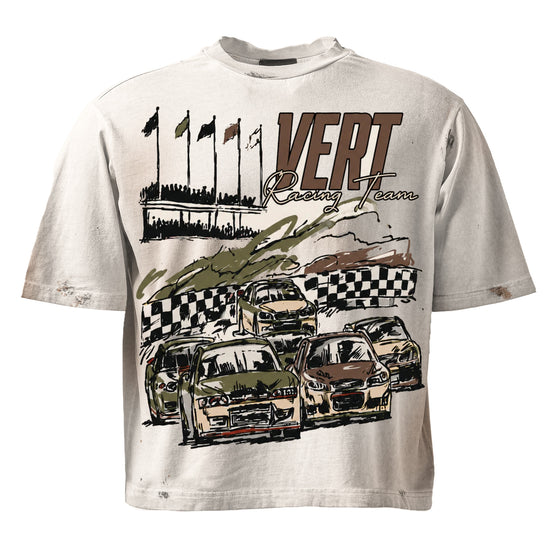 Vert Racing Team T Shirt Brown