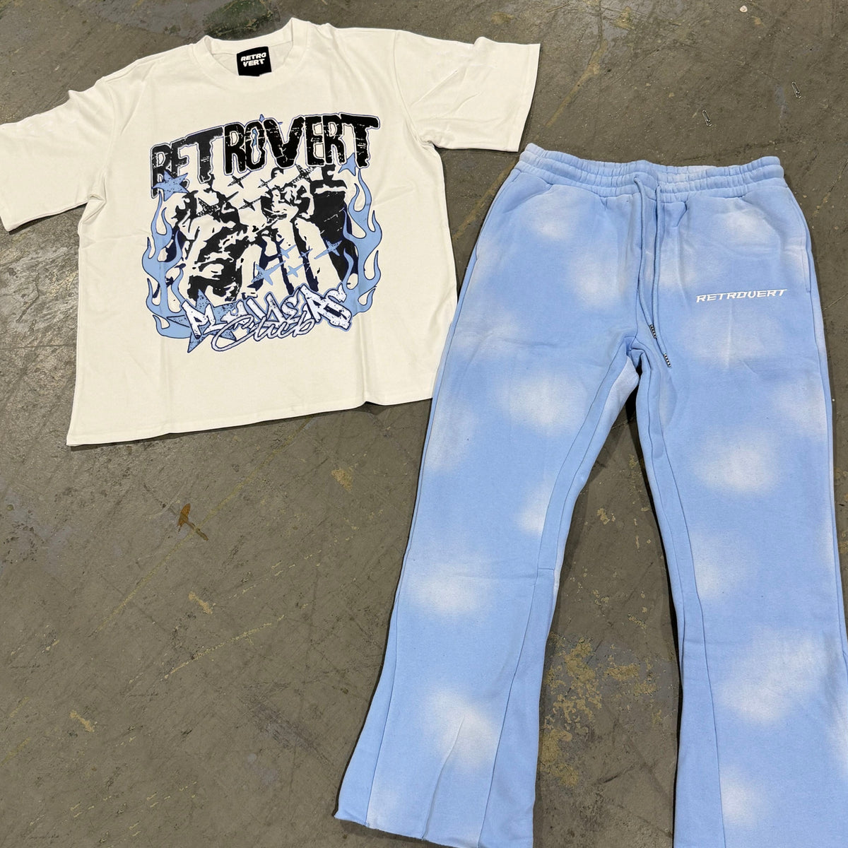 Players Club Tee Baby Blue
