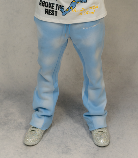 Flare Baby Blue Sweatpants
