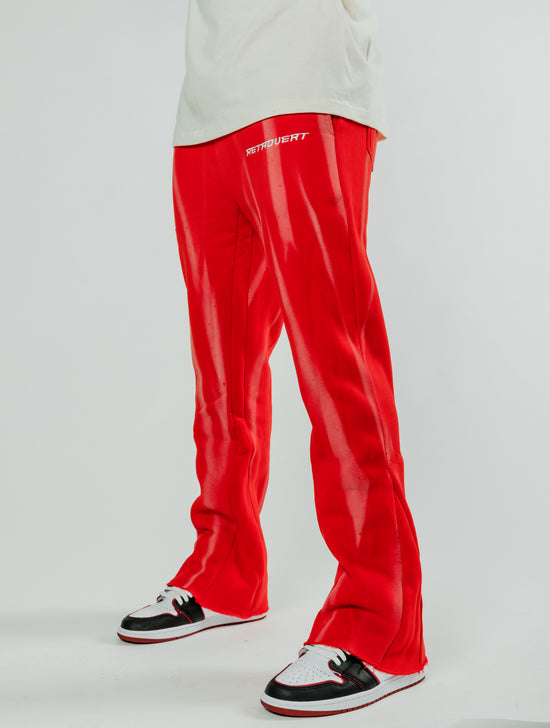 Flare Firered Sweatpants