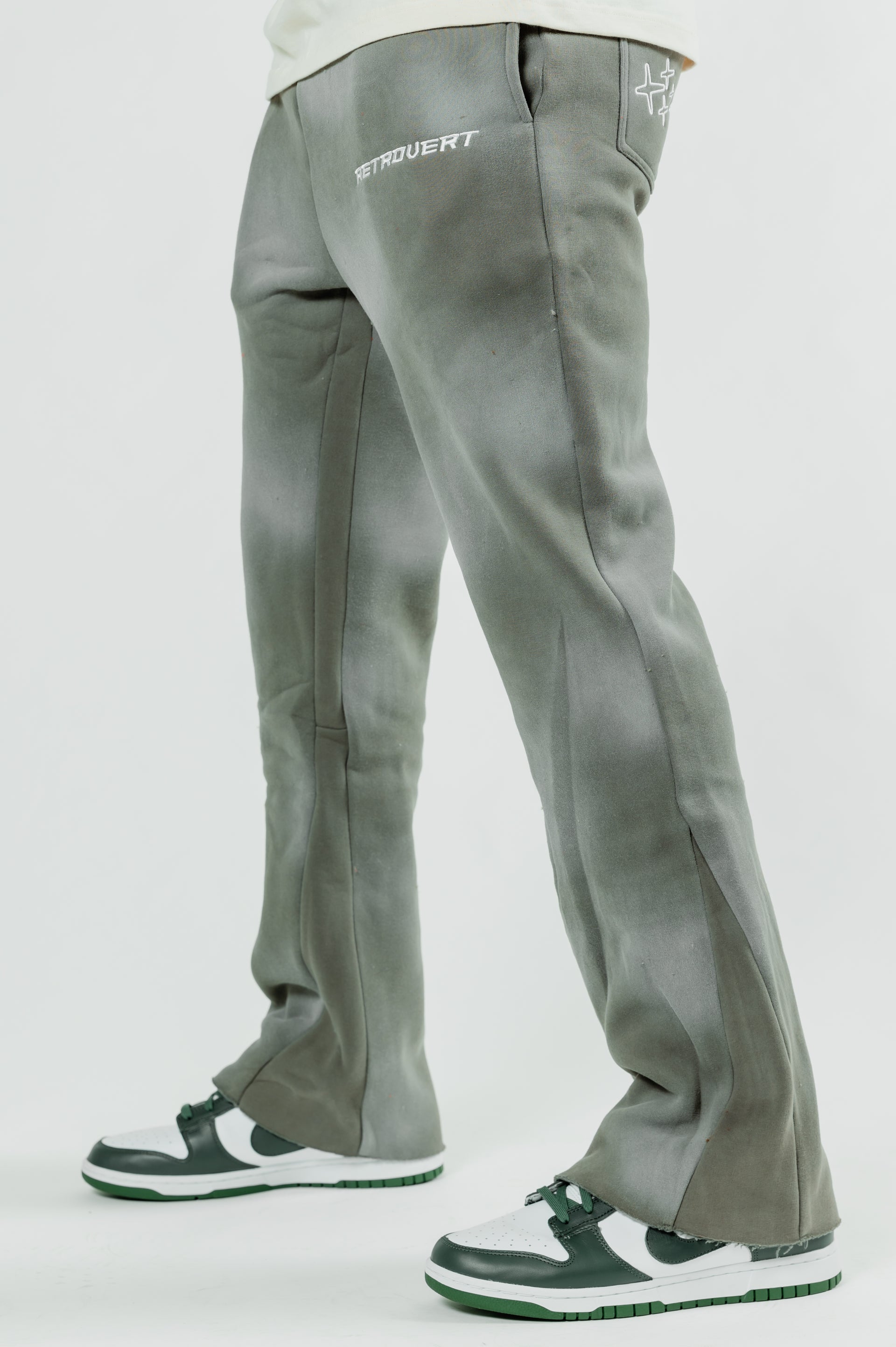 Flare Smoke Sweatpants