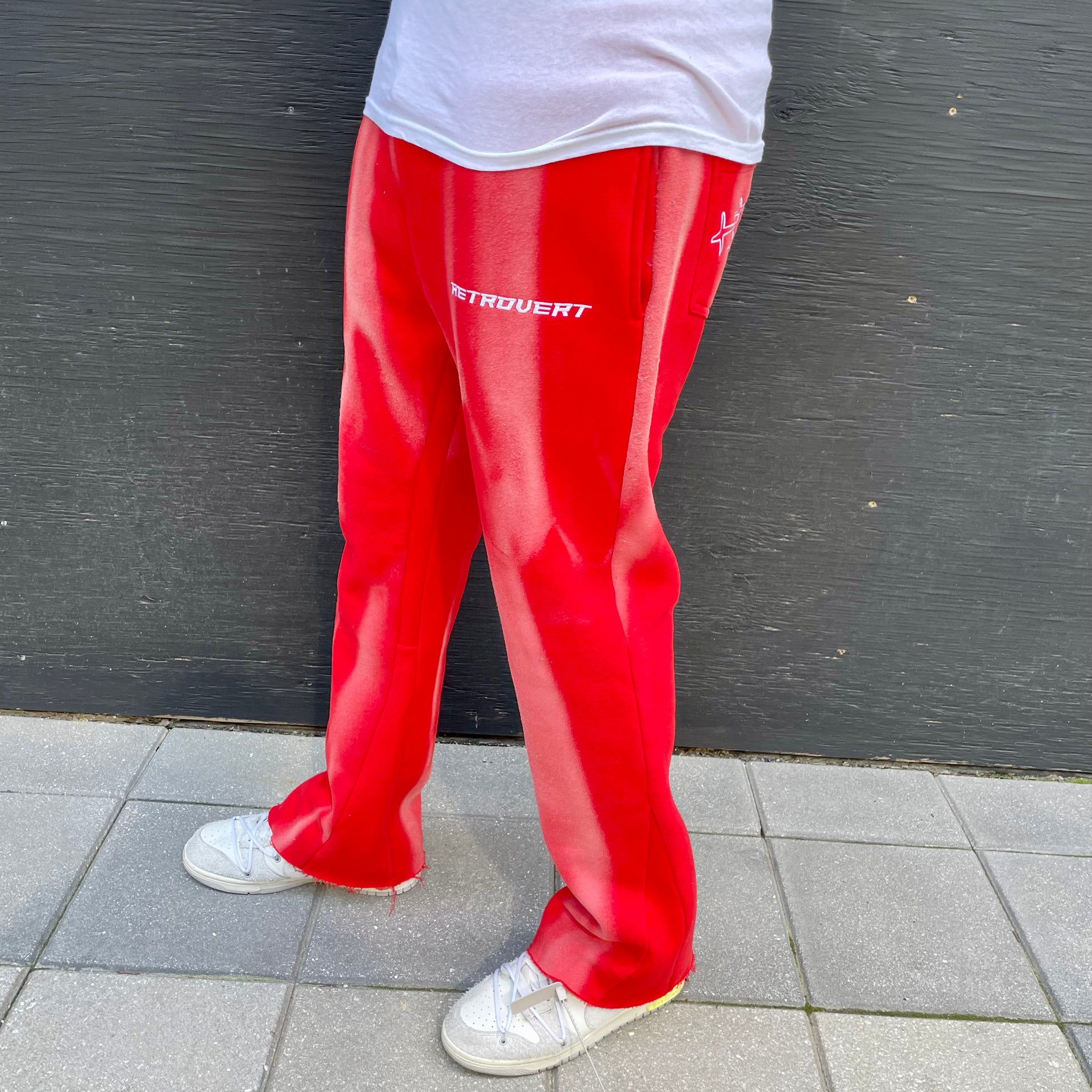Flare Firered Sweatpants