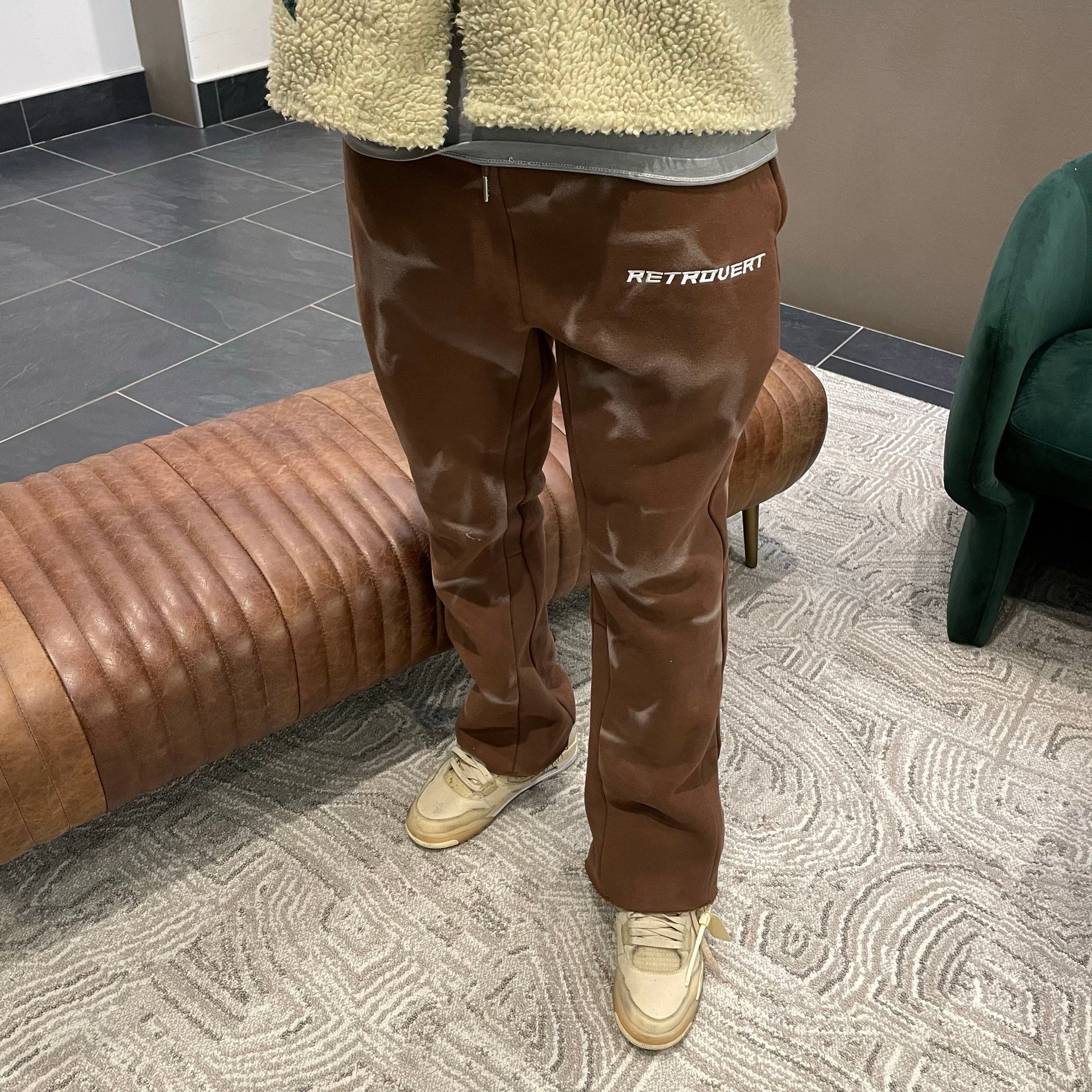 Flare Mocha Sweatpants